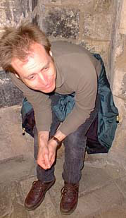 Henry on Medieval toilet
