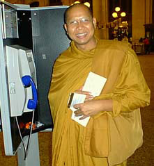 Cambodian monk