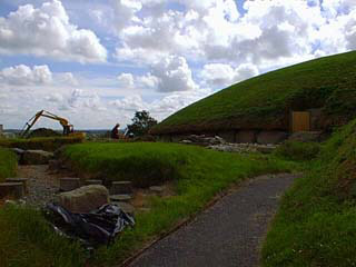 Construction at Knowth