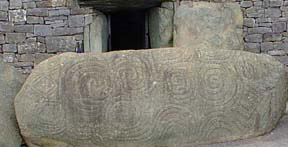 Sill Stone at Newgrange