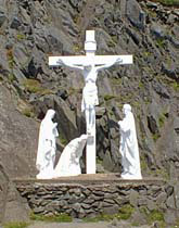 Crucifix overlooking the sea