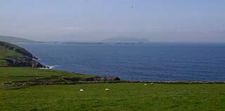 View from Dingle out to sea