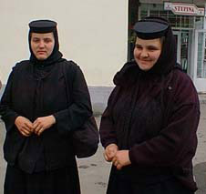 Hitch-hiking Orthodox Sisters