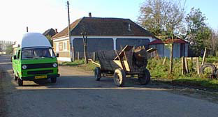 Van and Cart